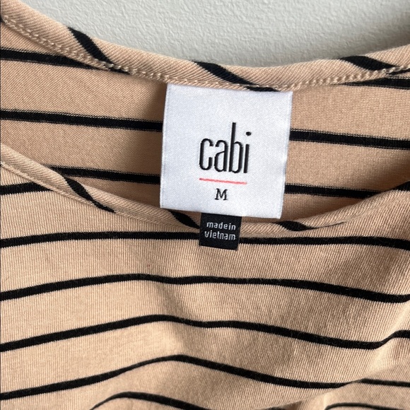 CAbi Charm Tank Top Striped Medium - Picture 2 of 4